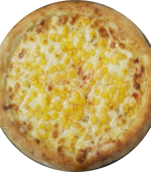 ツナマヨコーンのピザ
